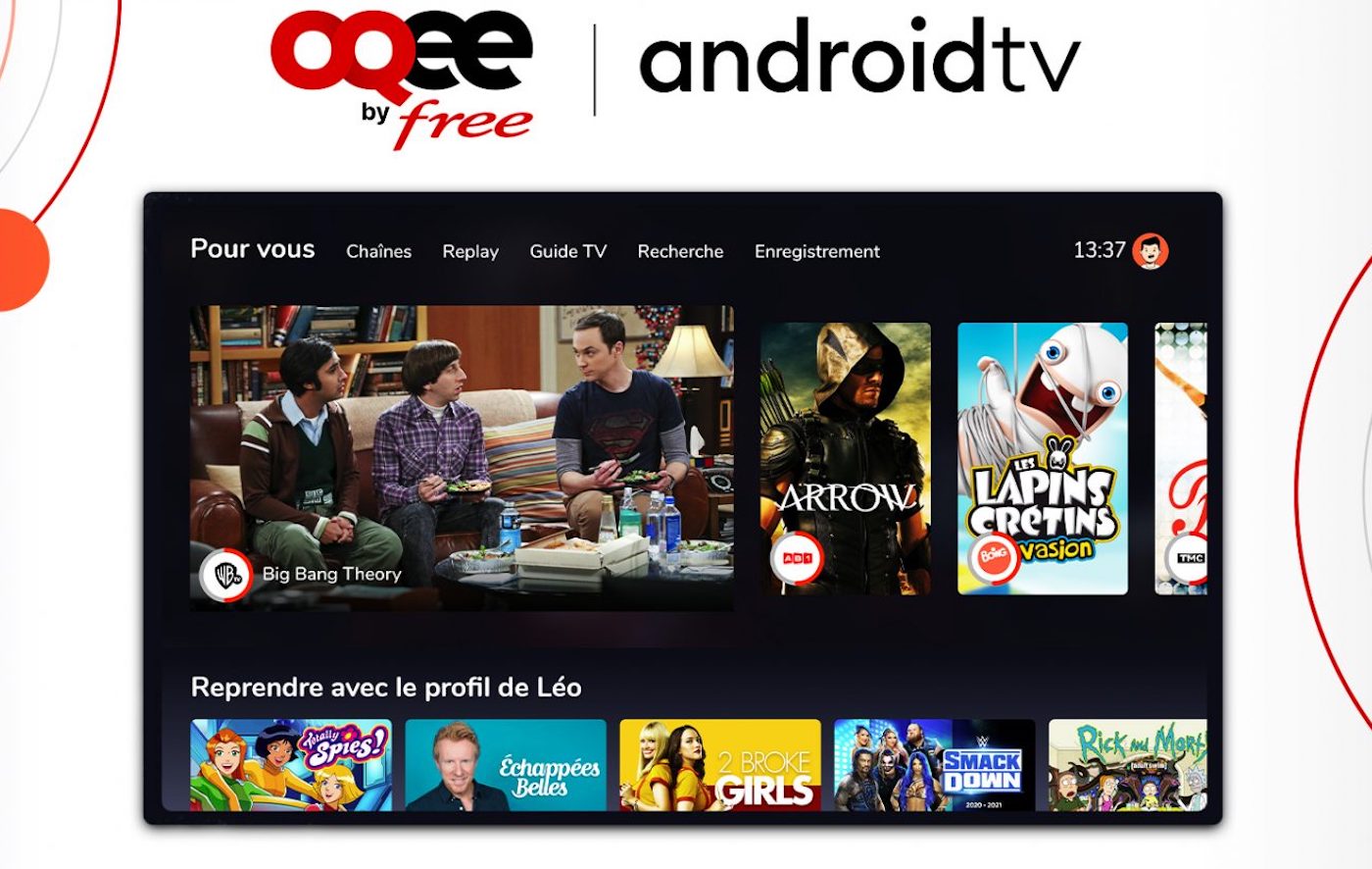 OQEE : Free propose une meilleure synchronisation audio/vidéo sur la Freebox Pop et Android TV